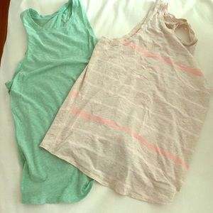 Lululemon Open Back Tanks